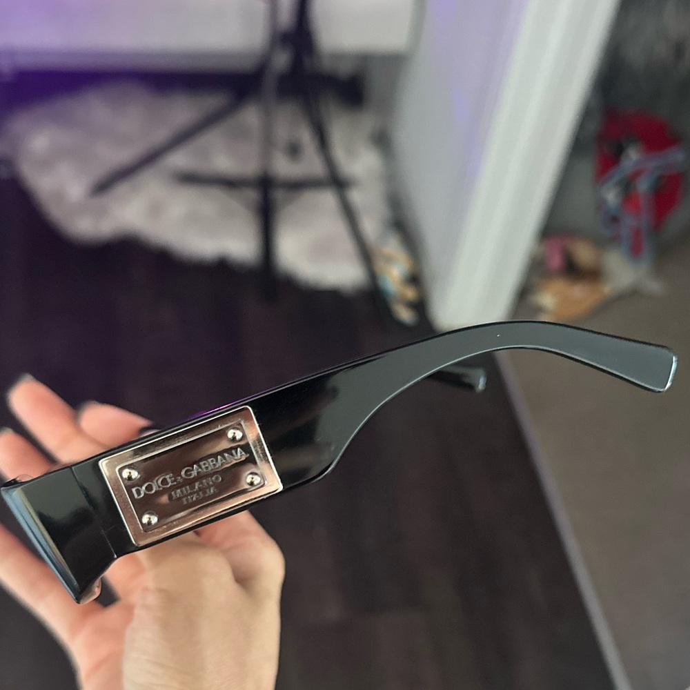 Authentic Dolce & Gabbana Black Glasses